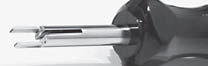 Flat connection tool with 2 snap-in pins